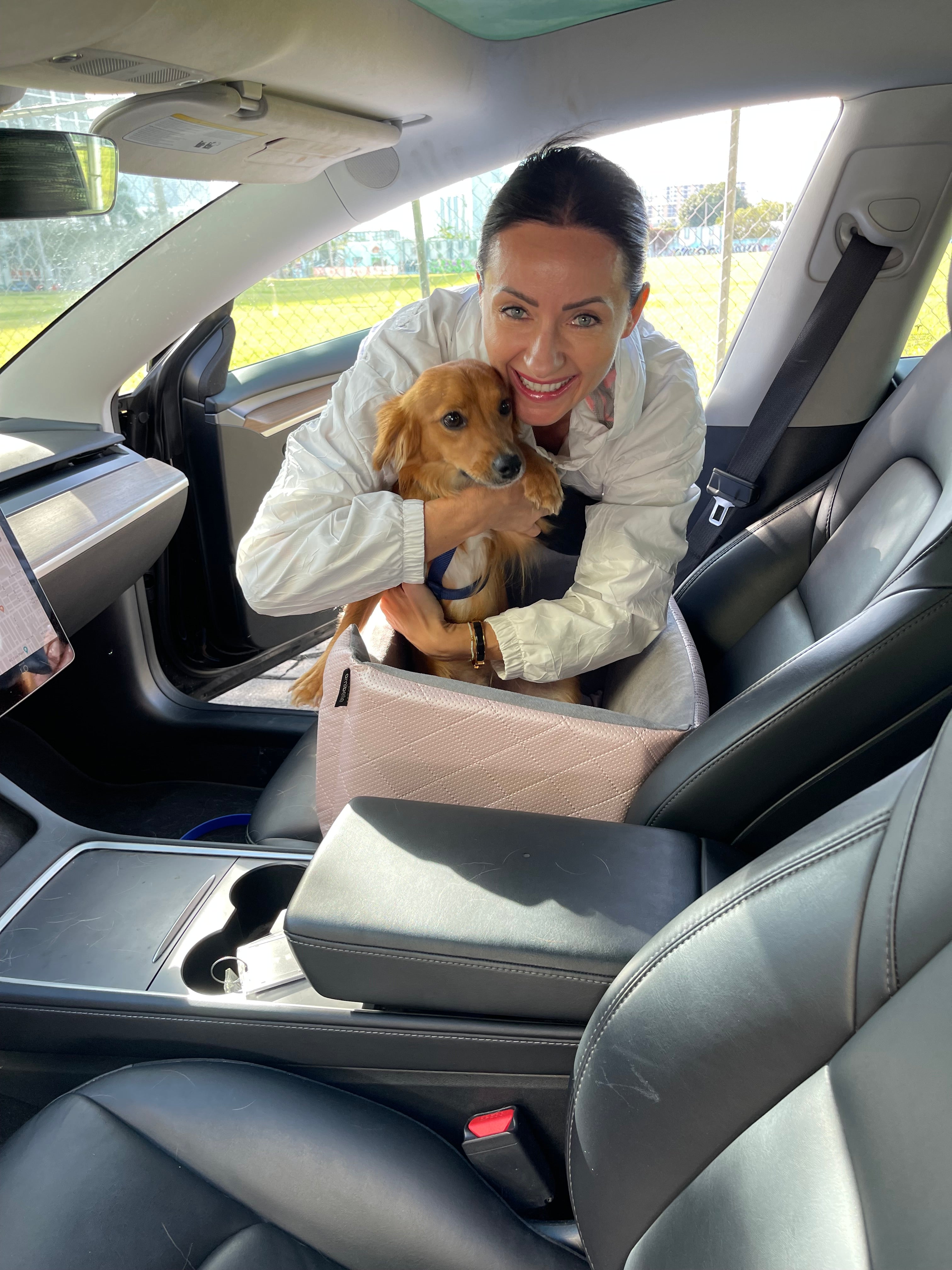 Secure the Snuggles: The Essential Pet Car Seat for Happy Car Rides with Your Dog